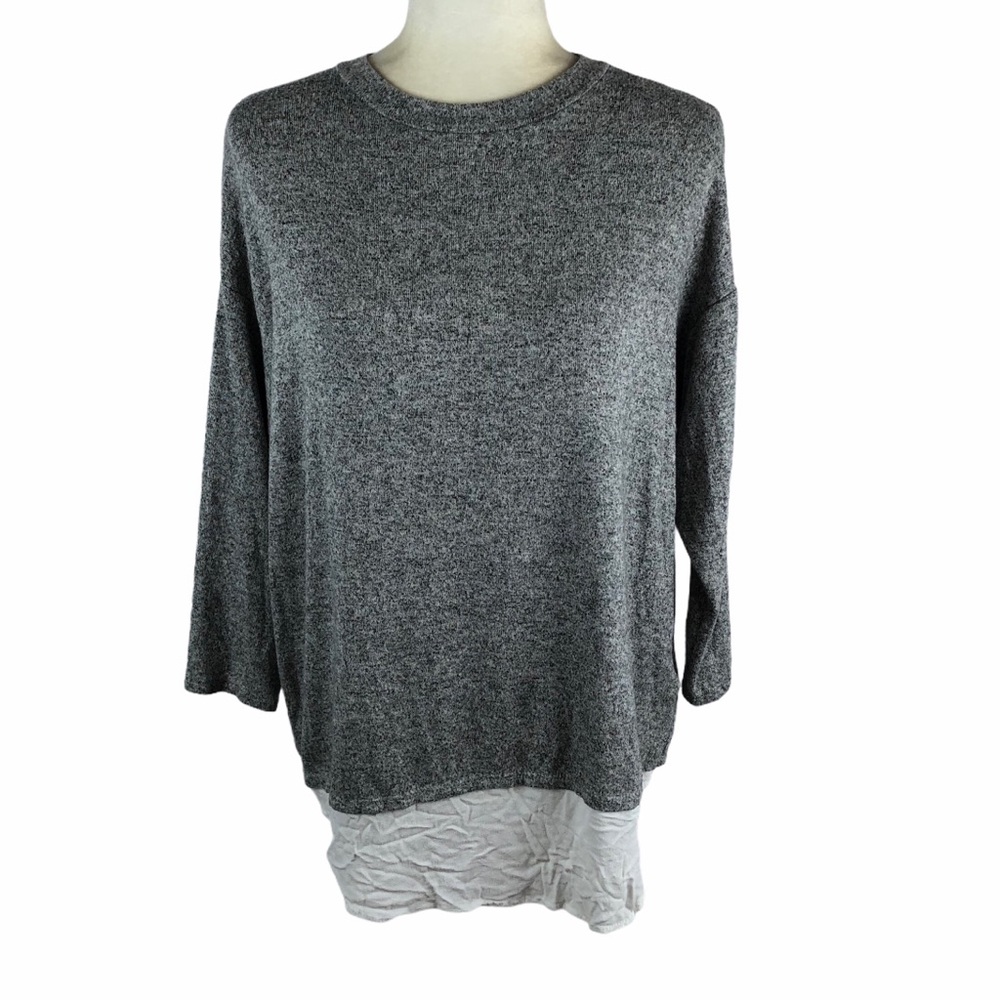 Urban Outfitters BDG Dolman Chiffon Hem Sweater